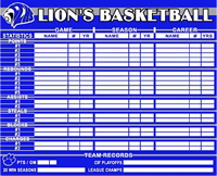 Basketball Record Board