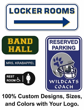 custom facility signs