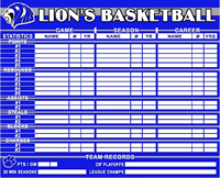 Basketball Record Board Basketball Record Board